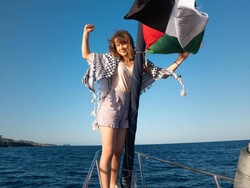9 Potret Greta Thunberg, Aktivis Muda Berlayar ke Gaza Demi Bela Palestina