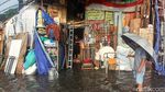 Hujan Deras, Jalan Samping Underpass Mampang-Kuningan Tergenang