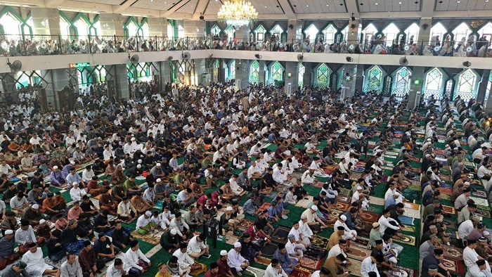Ilustrasi Menjelang Sholat Id.