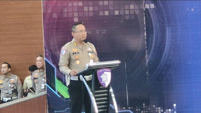 Kabag Ops Korlantas Polri Kombes Aris Syahbudin (Taufik/detikcom)