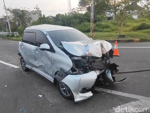 Detik-detik Laka Horor Exit Tol Purwodadi Renggut 2 Nyawa-6 Luka