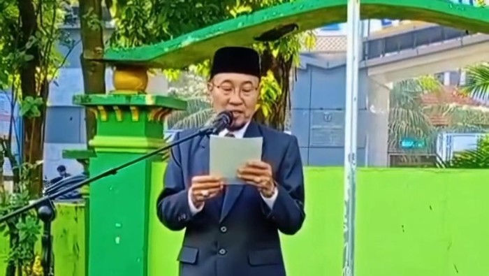 Kepala Kementerian Agama (Kemenag) Lamongan, Muhammad Muhlisin Mufa.