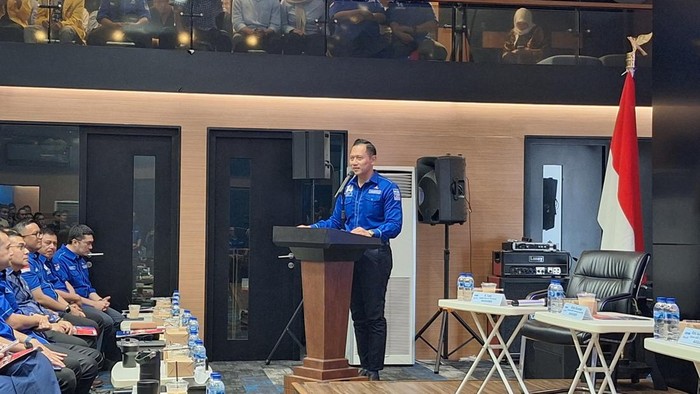 Ketum Partai Demokrat Agus Harimurthi Yudhoyono (Mulia/detikcom)