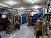 Surga Buku Bekas di Jakarta Pusat Kini Sunyi Senyap
