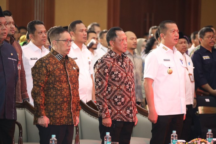Mendagri dalam Musyawarah Perencanaan Pembangunan (Musrenbang) Rencana Pembangunan Jangka Menengah Daerah (RPJMD) 2025–2029 dan Rencana Kerja Pemerintah Daerah (RKPD) 2026 Provinsi NTB di Hotel Lombok Raya, Rabu (4/6/2025)