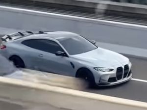 BMW Adu Cepat dengan Whoosh, Ini Bahaya Tol MBZ Digeber Lebih dari 100 Km/Jam