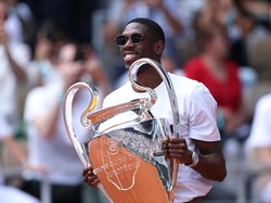 PSG menangi titel Liga Champions musim 2024/2025 setelah bantai Inter Milan 5-0 di laga final. Ousmane Dembele terpilih jadi pemain terbaik di Liga Champions musim ini (Reuters)