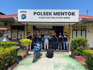 Pria di Bangka Barat Ditangkap karena Curanmor, Dalih Ingin Punya Motor