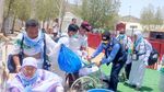 Potret Jemaah Haji RI Tiba di Arafah Jelang Wukuf