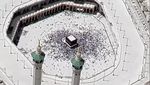 View Poppy Bunga dari Lantai Tertinggi Zamzam Tower di Makkah