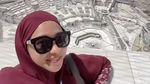 View Poppy Bunga dari Lantai Tertinggi Zamzam Tower di Makkah