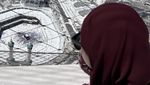 View Poppy Bunga dari Lantai Tertinggi Zamzam Tower di Makkah