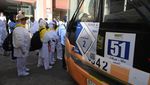 Potret Jamaah Haji Indonesia Diberangkatkan Menuju Arafah