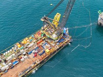Proyek Pipa Migas 22 Km di Laut Jawa Rampung