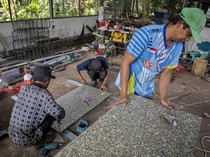 Sampah Plastik Disulap Jadi Furnitur, Begini Inovasi di Bandung Barat