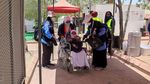 Potret Jemaah Haji RI Tiba di Arafah Jelang Wukuf