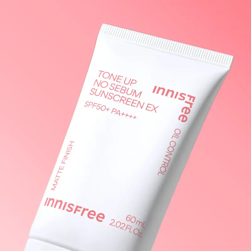 Innisfree Tone Up No Sebum Sunscreen EX SPF 50+ PA++++.