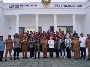 Tim Kemenparekraf Tinjau Desa Kreatif-Desa Koperasi Merah Putih di Takalar