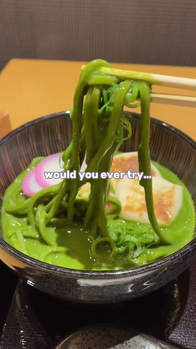 udon matcha di Kyoto