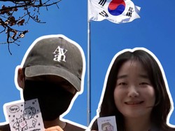 Video: Kala Warga Korsel Cap Gambar Bias K-Pop dan Anabul untuk Rayakan Pemilu