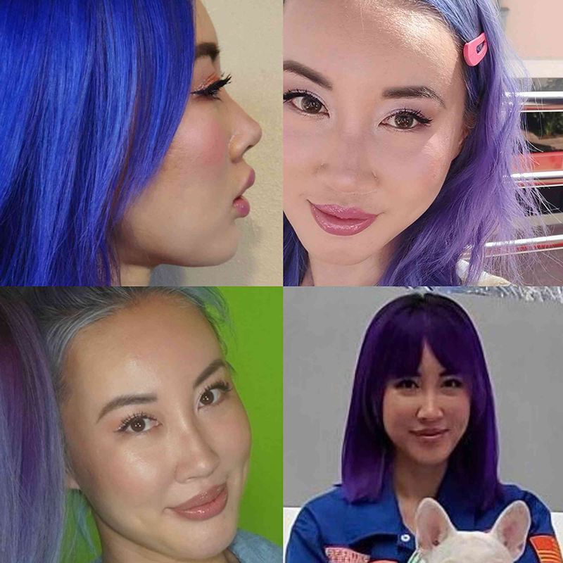 Violet, bintang TikTok operasi hidung karena bosan dengan wajahnya.