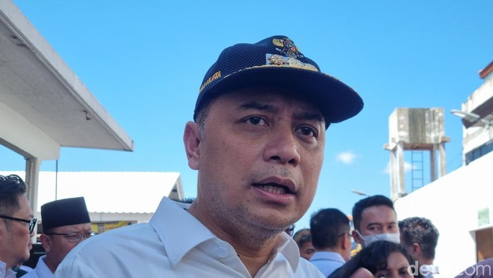 Wali Kota Surabaya Eri Cahyadi di Serambi Ampel.