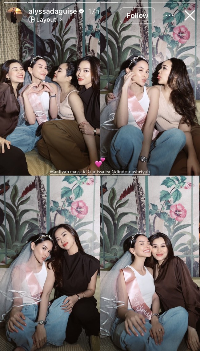Alyssa dan Al Ghazali dikabarkan akan melangsungkan pernikahan pada 16 Juni 2025. Berbagai persiapan pun tampak sudah dilakukan, salah satunya pemotretan prewedding. Foto: Instagram