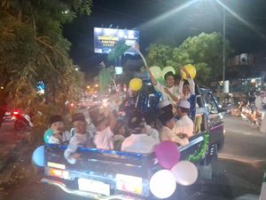 Gema Malam Takbir Anak-Anak di Kuta Penuh Semangat dan Toleransi