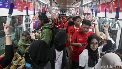 Asyik! Naik MRT Gratis Buat Suporter Timnas, Ini Syaratnya