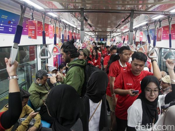 Asyik! Naik MRT Gratis Buat Suporter Timnas, Ini Syaratnya