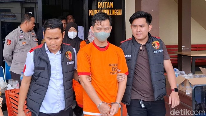 AY, oknum guru cabul di Lubuklinggau yang sudah ditangkap polisi