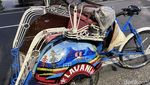 Rupa-rupa Becak Malioboro, Warisan Budaya Takbenda dari Jogja