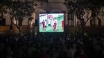 Dukung Timnas, Warga Semarang Nobar di Ikon Wisata Lawang Sewu