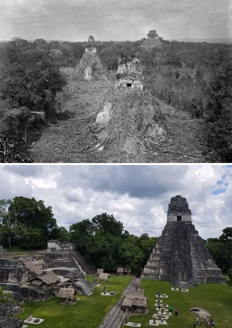 Foto Perbandingan Dulu Sekarang