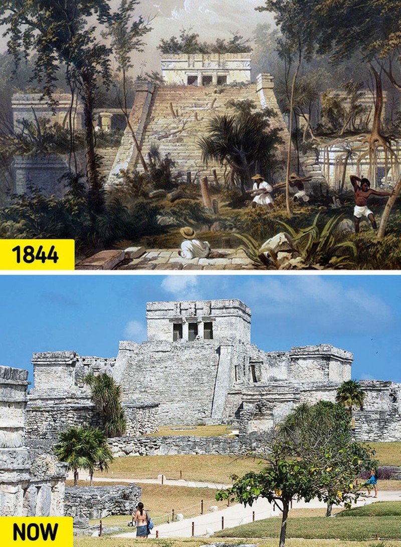 Foto Perbandingan Dulu Sekarang