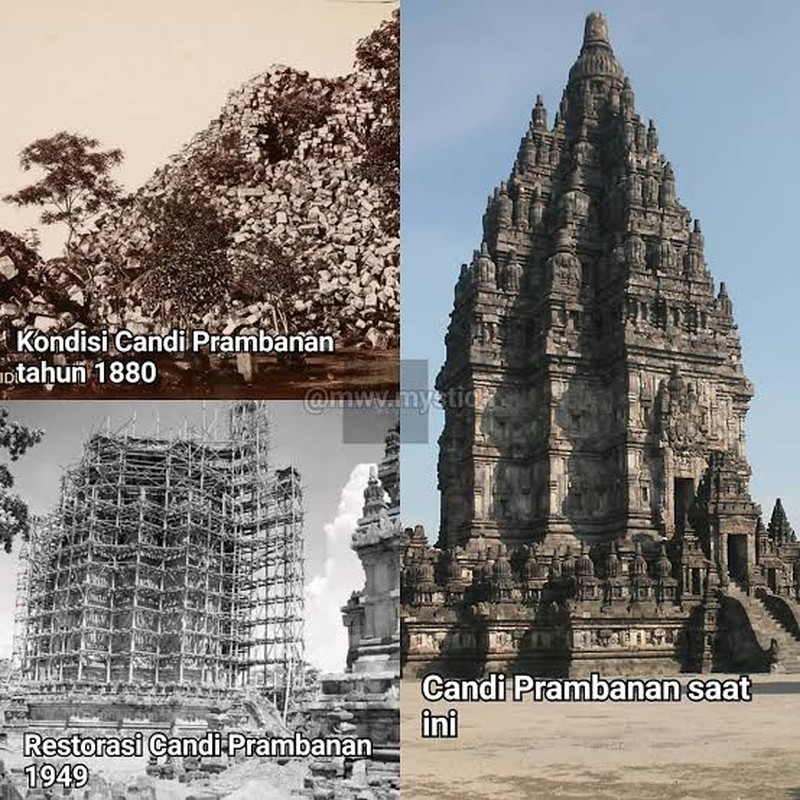 Foto Perbandingan Dulu Sekarang