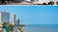  Bukit Malabar - Panorama Bombay, India. 1860 vs. 2021 Foto: Boredpanda