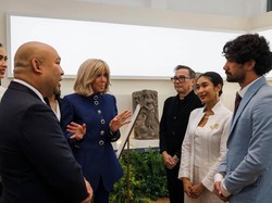 Foto: Gaya Artis Indonesia Bertemu Brigitte Macron, Angkat Kearifan Lokal
