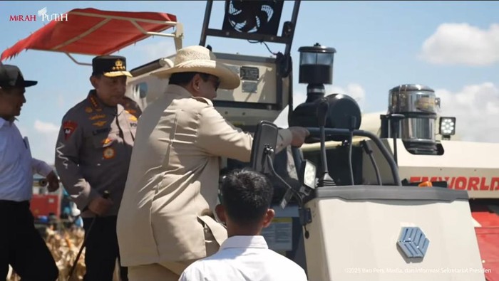 Gaya Prabowo Turun Lapangan Panen Jagung Presiden Prabowo Subianto menunjukkan komitmennya terhadap ketahanan pangan nasional dengan turun langsung ke lapangan meninjau panen raya jagung di Bengkayang, Kalimantan Barat, Kamis (5/6/2025). Dalam kunjungan itu, ia menyampaikan target ambisius: Indonesia tidak akan mengimpor jagung lagi mulai tahun 2026.