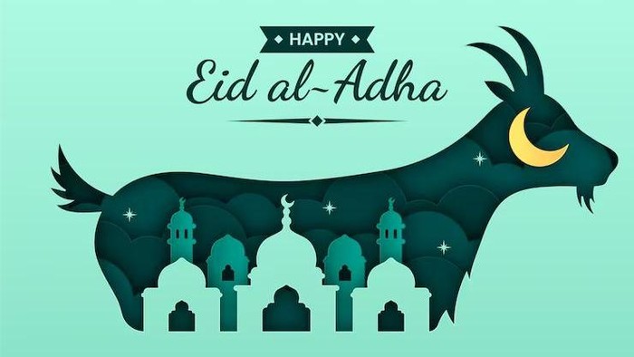 ILUSTRASI HARI RAYA IDUL ADHA.