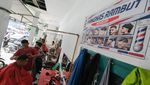 H-1 Idul Adha, Tukang Cukur Rambut di Kendari Panen Cuan