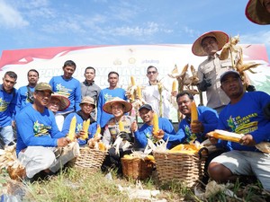 Panen Raya Jagung di Riau, Kapolda: Polri Komitmen Dukung Ketahanan Pangan