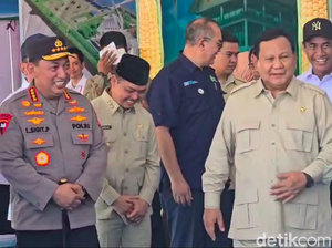 Senangnya Prabowo saat Kapolri Tangkap Pesan soal Polisi Rakyat