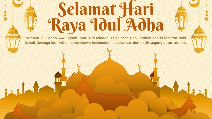 Kartu Ucapan Idul Adha 2025