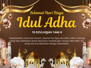 150 Ucapan Selamat Hari Raya Idul Adha 2025/1446 H untuk Keluarga-Teman