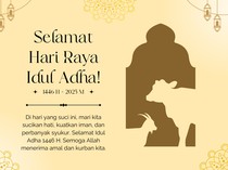 Terbaru! 30++ Ucapan Selamat Idul Adha 2025 Bahasa Indonesia, Inggris-Arab