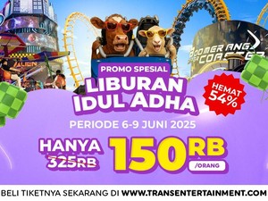 Liburan Idul Adha ke Trans Studio Cibubur, Tiket Diskon Hingga 54%!