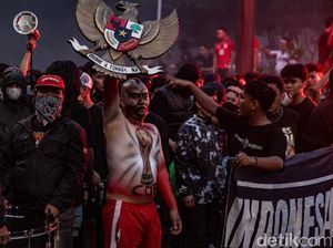 Koreo Suporter Timnas Indonesia Banjir Pujian Netizen