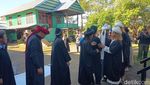 Potret Jemaah An-Nadzir Salat Idul Adha 2025 di Kampung Mawang Gowa