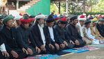 Potret Jemaah An-Nadzir Salat Idul Adha 2025 di Kampung Mawang Gowa